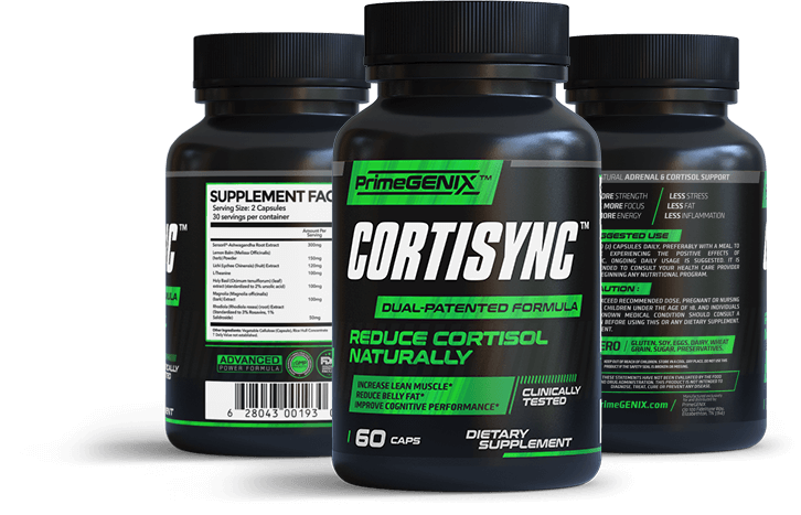 Reduce High Cortisol with CORTISYNC Supplement